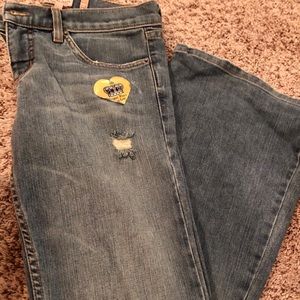 Juicy couture low rise flare jeans never worn